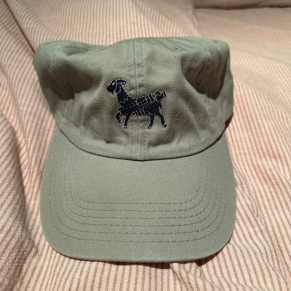 Imperial Gray Cotton Dad Golf Hat (Seamus Goat) - Worn 6-8 times